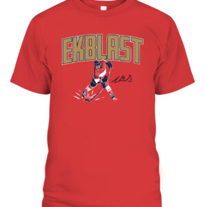 EKBLAST SHIRT AARON EKBLAD Florida Panthers CAPT red front.jpg