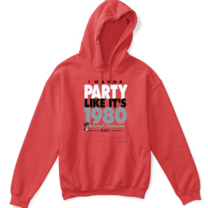 Party Like It's 1980 Shirt Georgia Bulldogs College Football Playoff 2021 National Champions 1 APKH red front.jpg
