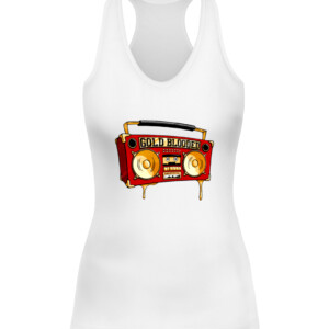 Gold Blooded Cassette Shirt San Francisco 49ers CAWT white front.jpg