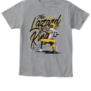 The Lazard King Shirt Allen Lazard Green Bay Packers APKT sport grey front.jpg