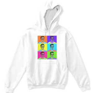 Joey Warhol SHIRT Joe Burrow’s Press Conference Glasses Joe Burrow Cincinnati Bengals APKH white front.jpg