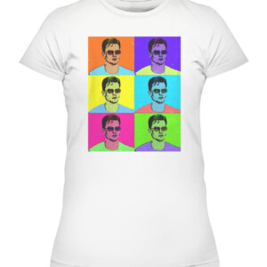 Joey Warhol SHIRT Joe Burrow’s Press Conference Glasses Joe Burrow Cincinnati Bengals CAWTS white front.jpg