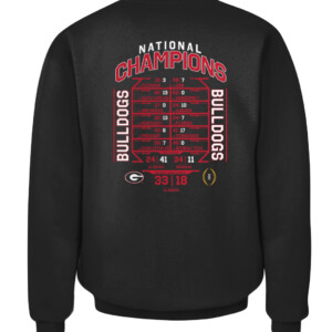 Georgia Bulldogs College Football Playoff 2021 National Champions Shirt CACS black back.jpg