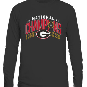 Georgia Bulldogs College Football Playoff 2021 National Champions Shirt CALS black front.jpg