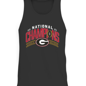 Georgia Bulldogs College Football Playoff 2021 National Champions Shirt CATT black front.jpg