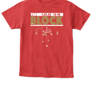 THE BLOCK SHIRT San Francisco 49ers APKT red front.jpg