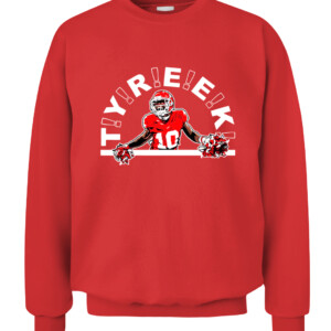 277cd1TYREEK HILL CHEER SHIRT TYREEK HILL Kansas City Chiefsd95d6bca85e01160e66aa1b6ab CACS red front.jpg