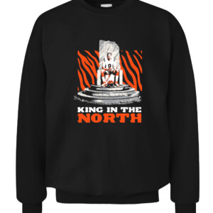 JB KING IN THE NORTH SHIRT Joe Burrow Cincinnati Bengals CACS black front.jpg