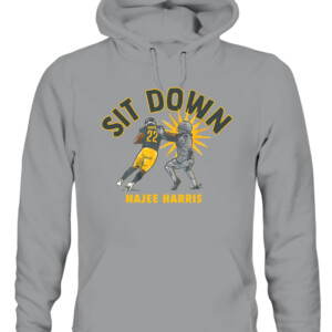 SIT DOWN SHIRT NAJEE HARRIS Pittsburgh Steelers CAUH sport grey front.jpg