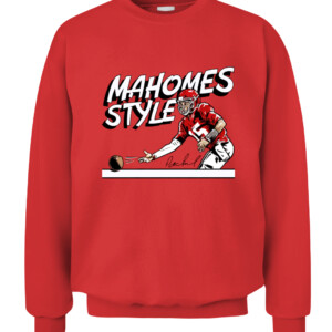 MAHOMES STYLE SHIRT PATRICK MAHOMES Kansas City Chiefs CACS red front.jpg