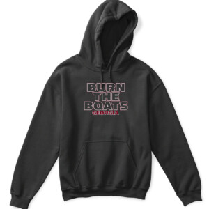 GEORGIA BURN THE BOATS SHIRT GEORGIA BULLDOGS APKH black front.jpg