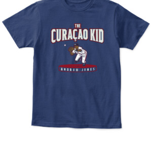 THE CURAÇAO KID SHIRT ANDRUW JONES Atlanta Braves APKT navy front.jpg