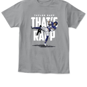 Thats A Wrap Shirt Taylor Rapp Los Angeles Rams APKT sport grey front 1.jpg
