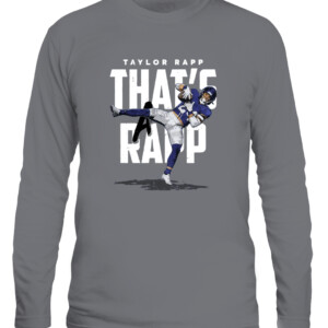 Thats A Wrap Shirt Taylor Rapp Los Angeles Rams CALS graphite heather front 1.jpg