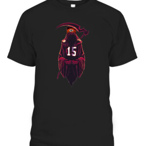 Patrick Grim Reaper Mahomes Shirt Patrick Mahomes Kansas City Chiefs CAPT black front.jpg