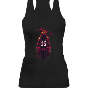 Patrick Grim Reaper Mahomes Shirt Patrick Mahomes Kansas City Chiefs CAWT black front.jpg