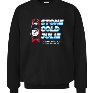 Stone Cold Julie Shirt Chris Jones Julie Collins Kansas City Chiefs CACS black front.jpg