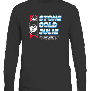 Stone Cold Julie Shirt Chris Jones Julie Collins Kansas City Chiefs CALS black front.jpg
