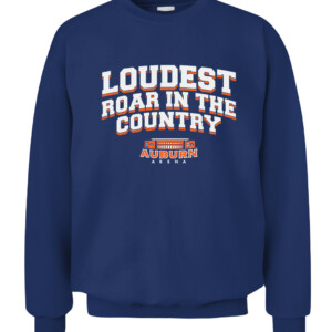 LOUDEST ROAR IN THE COUNTRY SHIRT Auburn Tigers CACS navy front.jpg