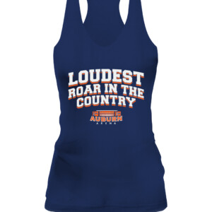LOUDEST ROAR IN THE COUNTRY SHIRT Auburn Tigers CAWT navy front.jpg