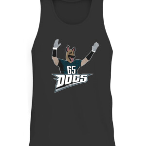DOGS LJ SHIRT Lane Johnson Philadelphia Eagles CATT black front.jpg
