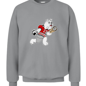 Dawg Trophy SHIRT Uga Georgia Bulldogs College Football Playoff 2021 National Champions CACS sport grey front.jpg