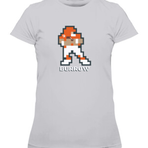 BURROW 8 BIT SHIRT JOE BURROW Cincinnati Bengals CAWTS heather grey front.jpg