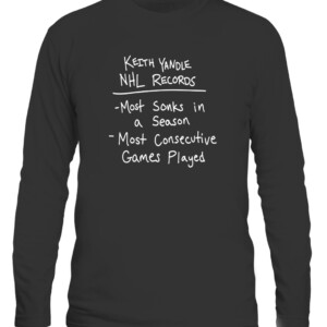 KY RECORDS SHIRT Keith Yandle NHL Records Shirt Keith Yandle Philadelphia Flyers CALS black front.jpg