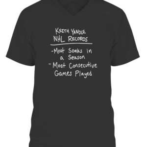 KY RECORDS SHIRT Keith Yandle NHL Records Shirt Keith Yandle Philadelphia Flyers CAVN black front.jpg
