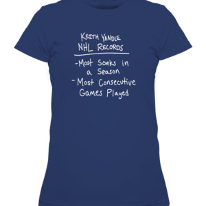 KY RECORDS SHIRT Keith Yandle NHL Records Shirt Keith Yandle Philadelphia Flyers CAWTS navy front.jpg