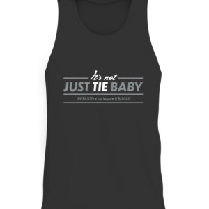 IT'S NOT JUST TIE, BABY SHIRT Las Vegas Raiders CATT black front.jpg