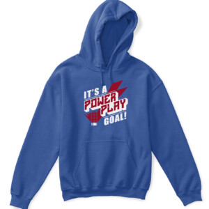 IT'S A POWER PLAY GOAL SHIRT New York Rangers APKH royal front.jpg