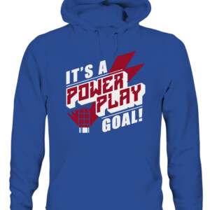IT'S A POWER PLAY GOAL SHIRT New York Rangers CAUH royal front.jpg