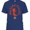 WAR DAMN PEACOCK SHIRT Auburn Tigers CABT navy front.jpg