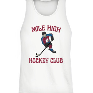 MILE HIGH HOCKEY CLUB SHIRT Skelton #8 Colorado Avalanche Cale Makar CATT white front.jpg