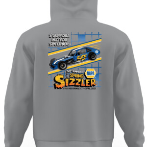 50th NAPA Spring Sizzler Stafford Motor Speedway Shirt Limited Edition Spring Sizzler T Shirt CAUH sport grey back.jpg