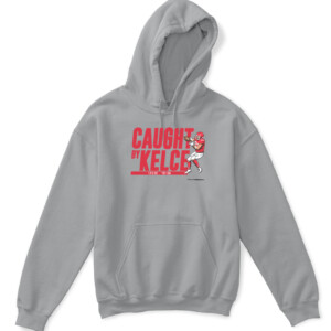 CAUGHT BY KELCE SHIRT TRAVIS KELCE Kansas City Chiefs APKH sport grey front.jpg