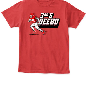 3RD AND DEEBO SHIRT DEEBO SAMUEL San Francisco 49ers APKT red front.jpg