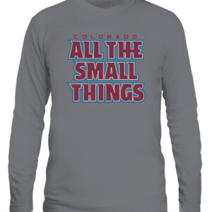 ALL THE SMALL THINGS SHIRT Colorado Avalanche CALS graphite heather front.jpg