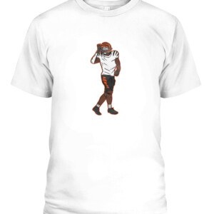 JC GRIDDY White SHIRT Ja'Marr Chase Cincinnati Bengals CABT white front.jpg
