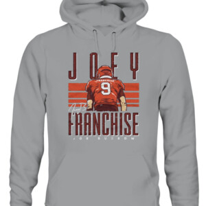 Joey Franchise Shirt Joe Burrow Cincinnati Bengals CAUH sport grey front.jpg