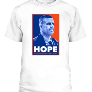 Sean McDermott HOPE Shirt Sean McDermott HOPE SCARED MONEY DONT MAKE MONEY Buffalo Bills CABT white front.jpg