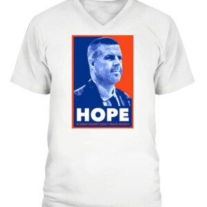 Sean McDermott HOPE Shirt Sean McDermott HOPE SCARED MONEY DONT MAKE MONEY Buffalo Bills CAVN white front.jpg