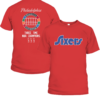 76ers 2021 2022 City Edition Courtside T Shirt Philadelphia 76ers