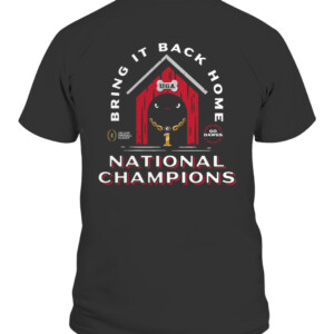 BRING IT BACK HOME SHIRT Georgia Bulldogs College Football Playoff 2021 National Champions CAPT black back.jpg
