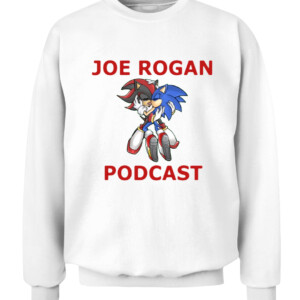 JOE ROGAN PODCAST SHIRT SONIC KISS SHADOW CACS white front.jpg