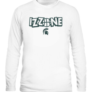 IZZONE SHIRT Michigan State Spartans CALS white front.jpg
