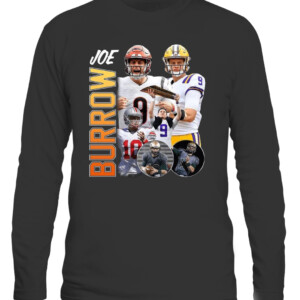 9 Tiger Dreams Shirt Joe Burrow Cincinnati Bengals CALS black front.jpg