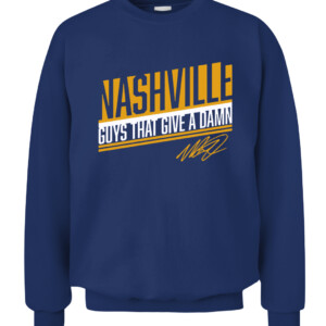 NASHVILLE GUYS THAT GIVE A DAMN SHIRT MATT DUCHENE Nashville Predators CACS navy front.jpg