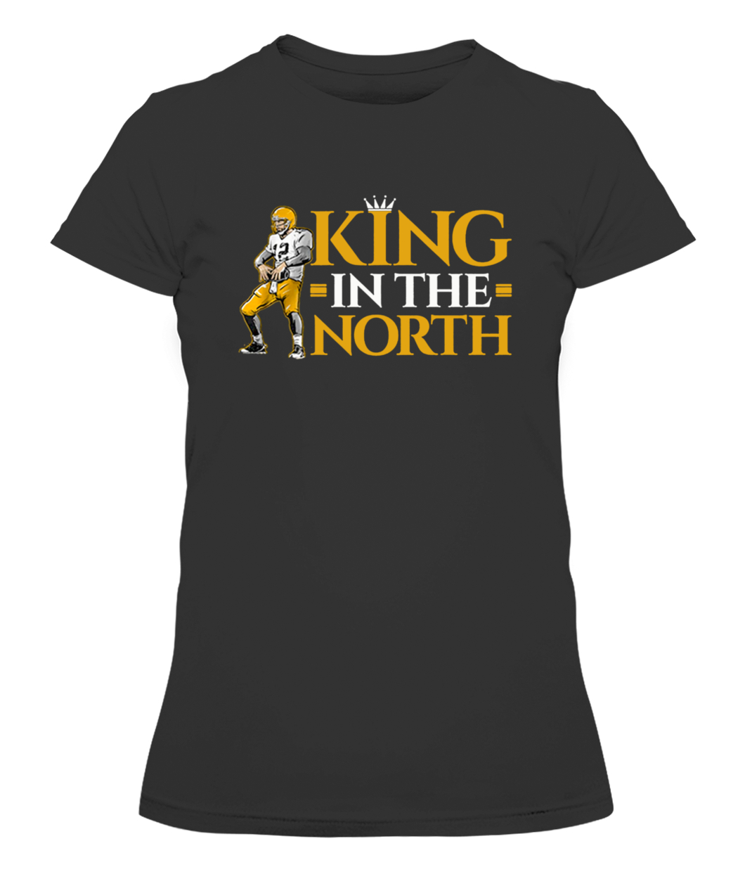 AARON RODGERS KING IN THE NORTH - Ellieshirt